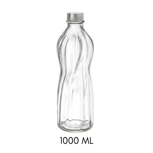 Bottiglia vetro acqua - bottiglia, 1,00