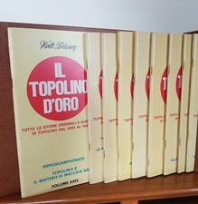 IL TOPOLINO D'ORO 1/33 COMPLETA DA EDICOLA CON COFANETTI RILEGATI - Walt Disney