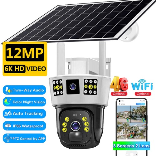 Telecamera solare 8mp - telecamera,