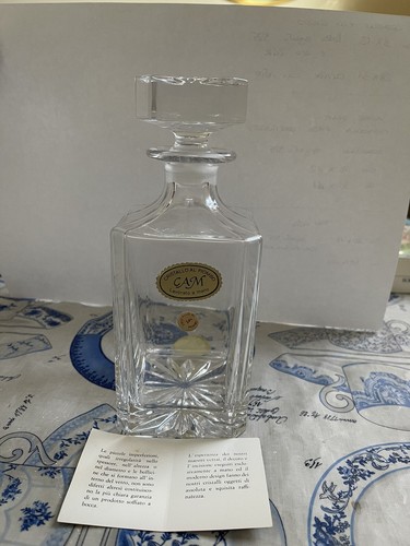 Bottiglia liquore gam - gam, in