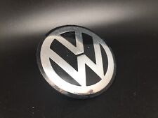 VOLKSWAGEN VW 55MM LOGO NERO SIGLA BADGE EMBLEMA FREGIO STEMMA SCRITTA TARGHETTA