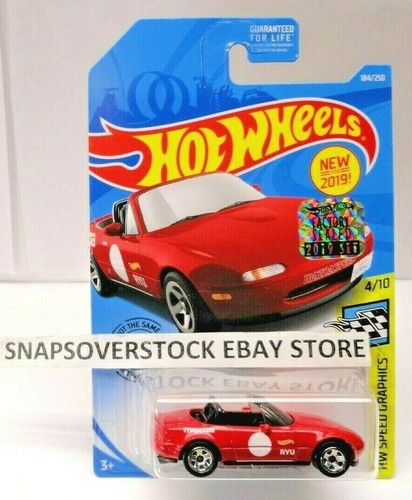 Hot wheels 2019 red - wheels, mazda