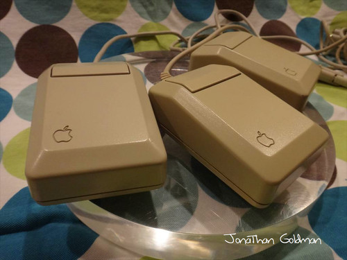 Apple mouse iic - vintage, per