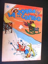 LA ZORRA Y EL CUERVO  66 DEL 1957 FUMETTO ORIGINALE SPAGNOLO- OTTIMO