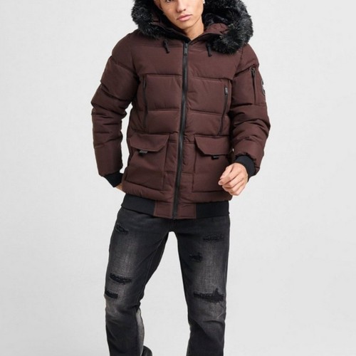 Giacca parka corta supply - parka, &
