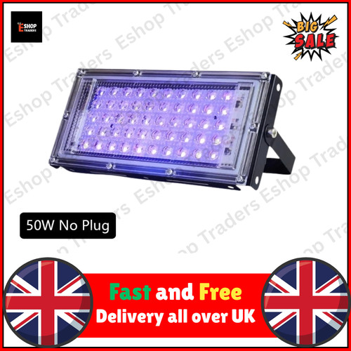 Luce nera palco led - nera, uv