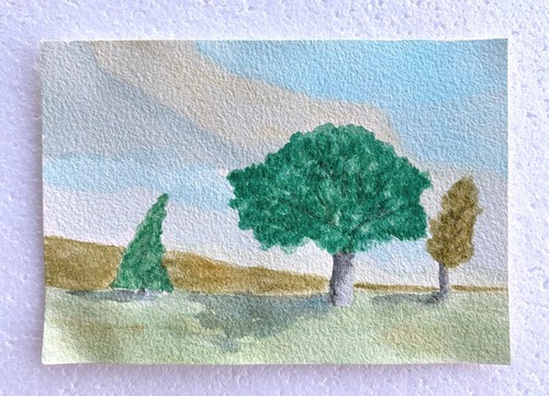 Quadro acquerello originale - acquerello,