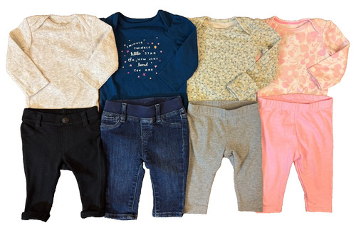 Lotto vestiti bambina mesi - vestiti,