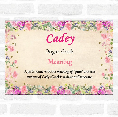 Cadey nome significato - cadey,