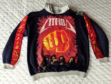 Rarissima felpa con cappuccio Litfiba Terremoto vintage tour 1993