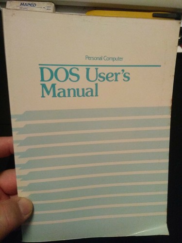Manuale microsoft dos - microsoft, ms-dos