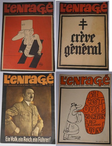 Riviste francesi enrage - francesi,