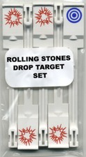 Bally Rolling Stones flipper DROP TARGET SET 