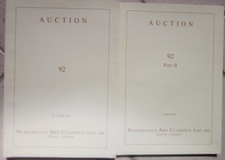 Cataloghi d'aste NAC Numismatica Ars Classica n°92, 92 II parte :monete romane