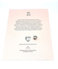 NUOVO Charm Pandora 20°