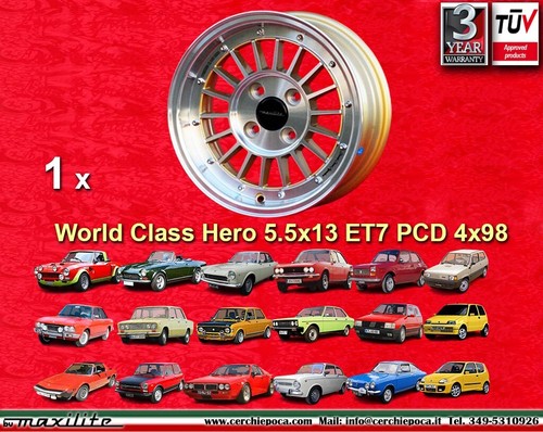 Cerchio fiat 124 127 - 1,