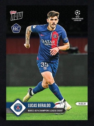 2023 2024 topps now - topps, uefa