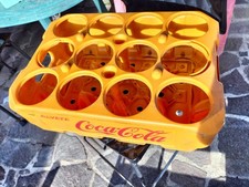 Coca Cola Porta Bottiglie Cassetta  Plastica Vintage 1966 Bottiglie  Collezione