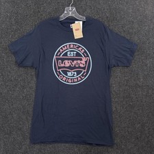 Levis Shirt Uomo Medium Blu