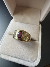 Anello Oro 18 Kt Rubino