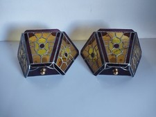 coppia  applique da parete stile Tiffany vintage