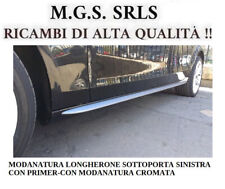 MODANATURA LONGHERONE SOTTOPORTA SINISTRA-PRIMER-CROMATA AUDI-A4(B8) 01/12-04/15