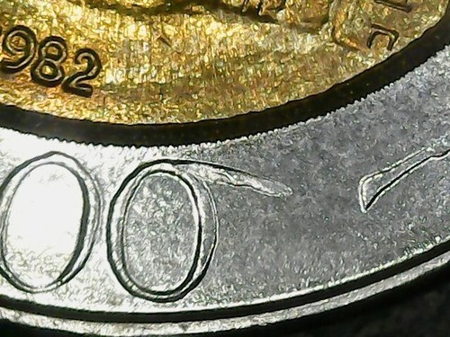 500 lire 1982 - 1982, spessa