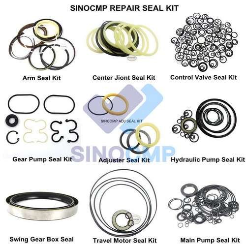 Arm boom bucket - kit, for
