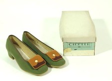 Scarpe Donna Cinella decolté Panno hipster Northern Soul Vintage anni'60 35-02E