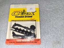 NOS Cox Control Line P-40 Flying Tiger Kit accessori dettagli #5537