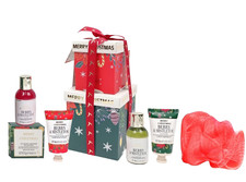 Set Regalo Natale Profumato Cofanetto Bagno e Corpo Completo Profumo Fruttato