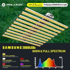 Phlizon 8000 W con lampada LED