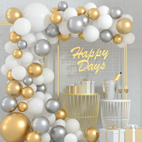 105 pezzi palloncini lattice - pezzi,