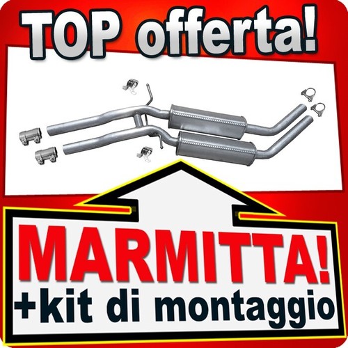 Silenziatore centrale per - silenziatore,
