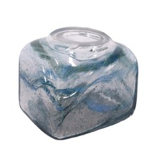 Vaso Vintage Irregolare Vetro Murano Anni 70 Originale