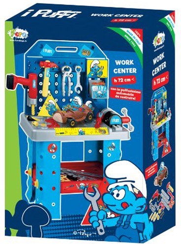 Banco lavoro dei puffi - dei,