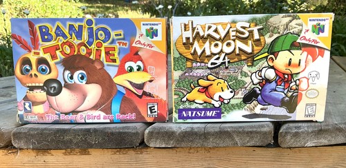 N64 harvest moon and - harvest,