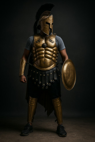 Set completo armatura greca