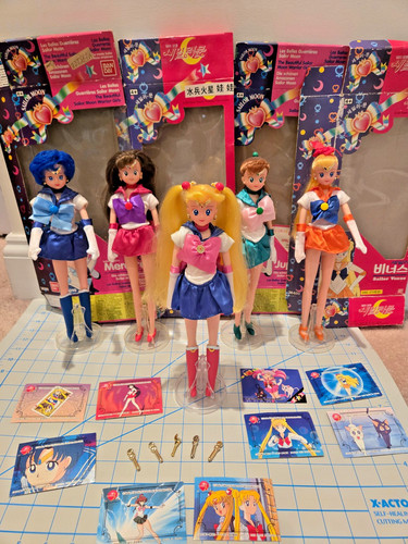 Lotto set bambole bandai - set,
