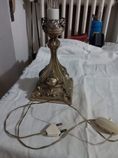 lampada antica in argento 800