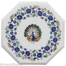 12 " Marmo Tavolo Top Pavone