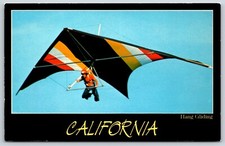 Cartolina deltaplano in volo