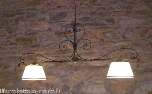 Lampadario bilancia ferro - lampadario,