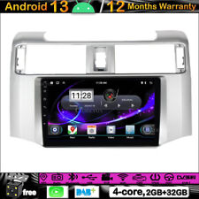 Autoradio 9" Android 13 Navigazione GPS BT Carplay DAB ForToyota 4Runner 2009-2017