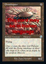 MTG ORNITHOPTER 37 EXC -