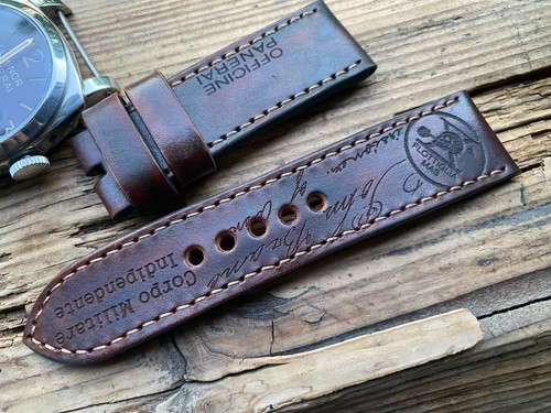 Cinturino orologio pelle