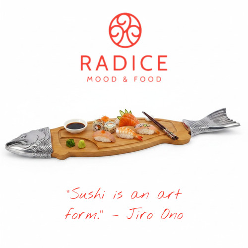 Tagliere salmone radice - tagliere,
