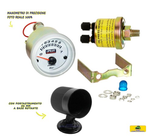Manometro olio pressione - 52, mm