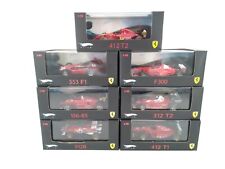 7 Hot Wheels Elite 1/43 FERRARI 412T- 553F1- F300- 156-85- 312T2- 412T1- 312 B