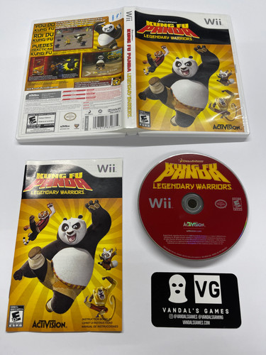 Wii kung panda guerrieri - fu, panda: